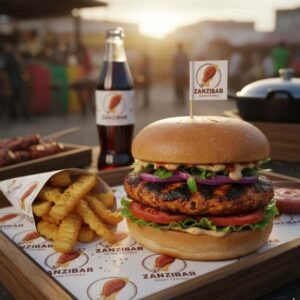 Burger & Chips Combo